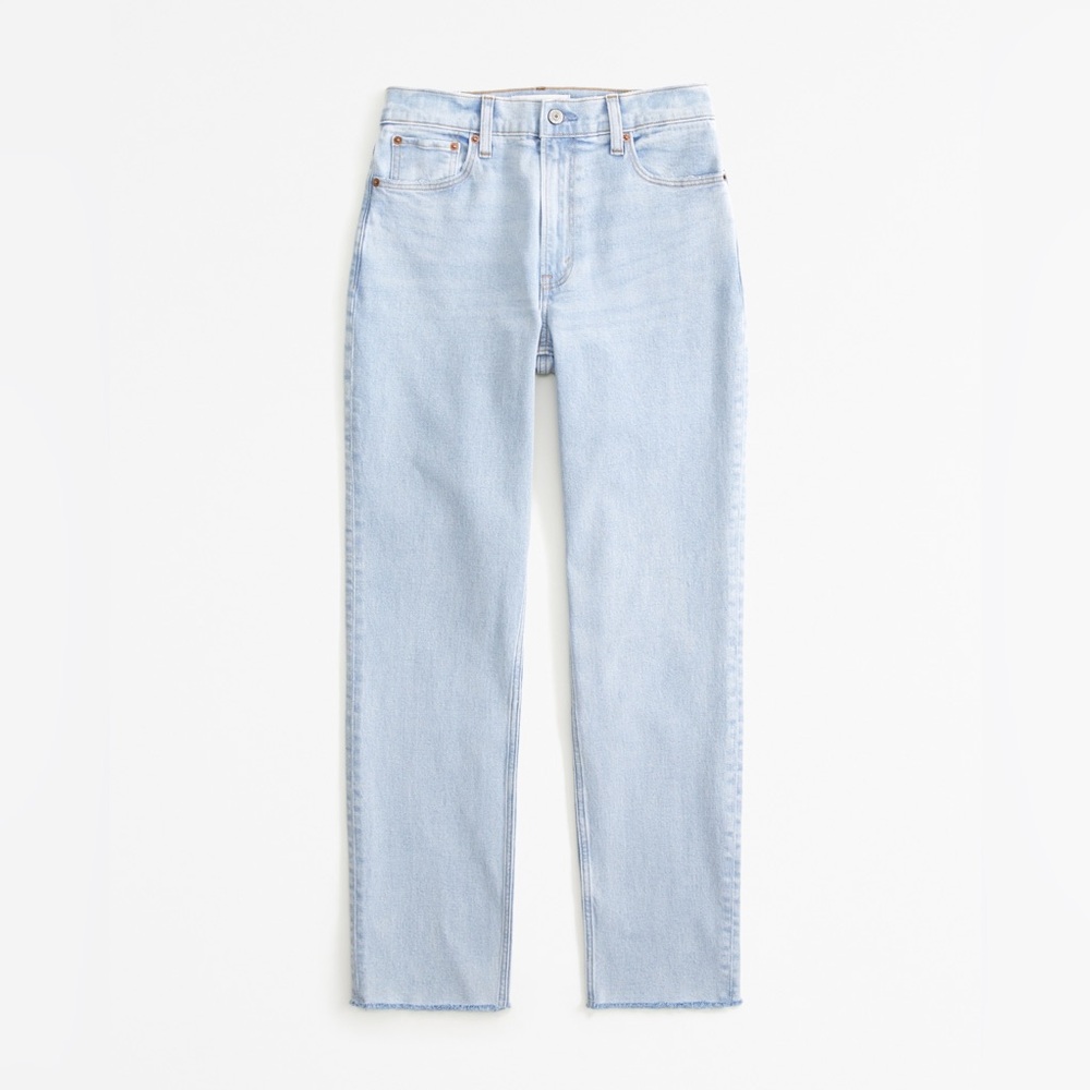 Abercrombie & Fitch Curve Love High Rise Mom Jean - 24" Regular (Size 00)